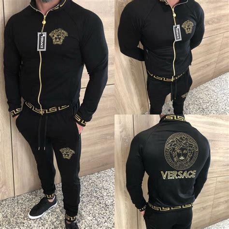 versace jeans tracksuit mens|More.